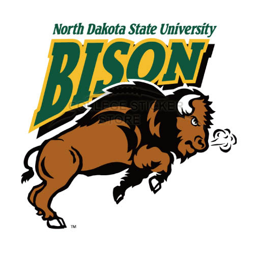 Personal North Dakota State Bison Iron-on Transfers (Wall Stickers)NO.5595